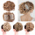 Scrunchie Combs Bun Curly Updo Hairpieces for Women